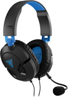 Turtle Beach Recon 50 PlayStation Gaming Headset - PS5, PS4, Xbox Series X, Xbox Series S, Xbox One, Mobile & PC with 3.5mm - Removable Mic, 40mm Speakers Black / Blue