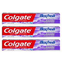 Colgate Max Fresh Knockout Gel Toothpaste, 2.5 Ounce Pack Of 3