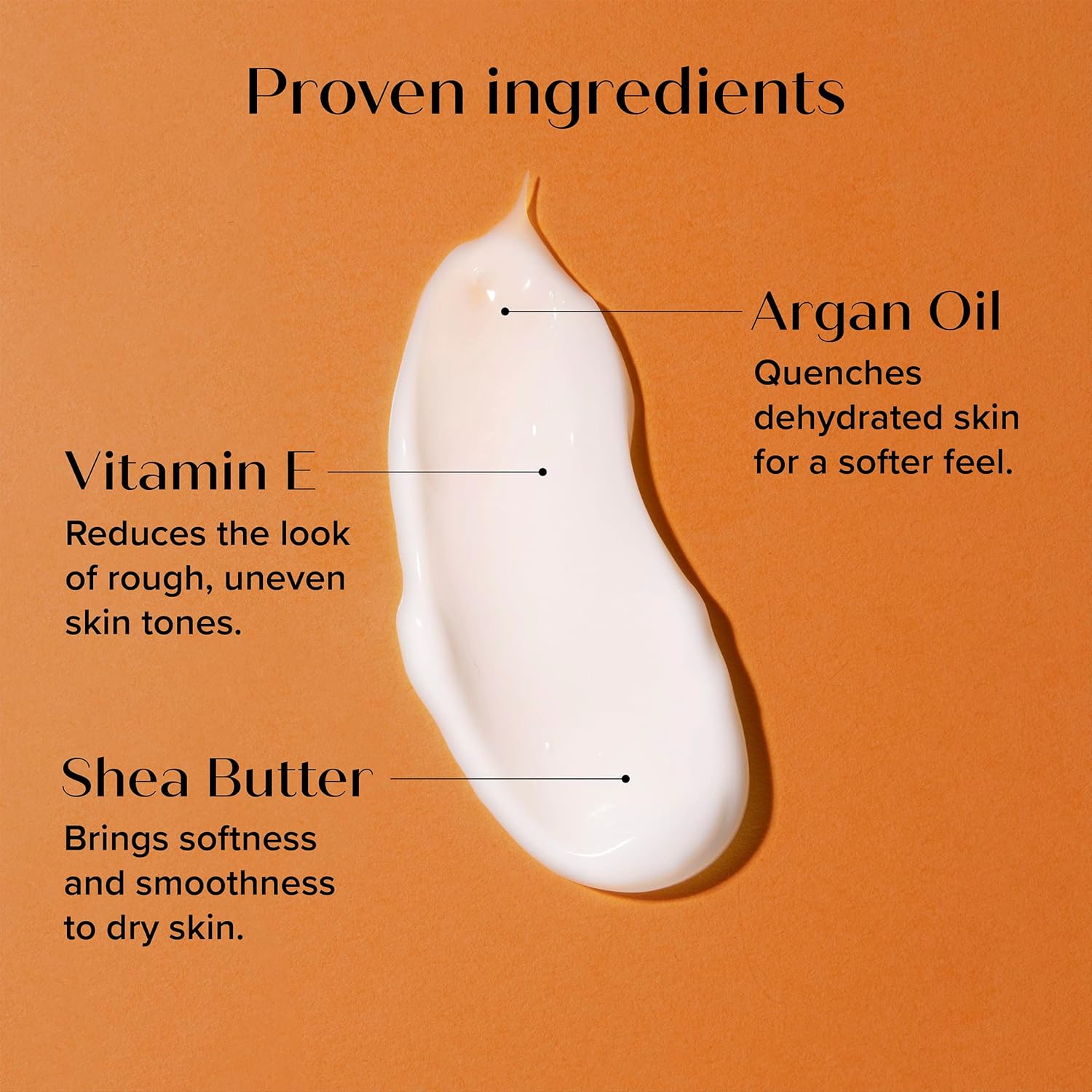 Medix 5.5 Body Cream, Argan Oil + Vitamin E, 15 fl oz (444 ml) Argan Oil Cream 15 Fl Oz (Pack of 1)