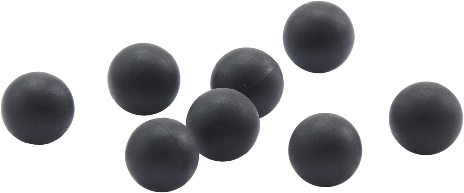 Lancer Tactical Defense Ball Bulk 0.43 Cal for Self Defense Includes Pack of 8 of Pepper Projectile, Rubber Ball & 2X 8 gram Cartridges