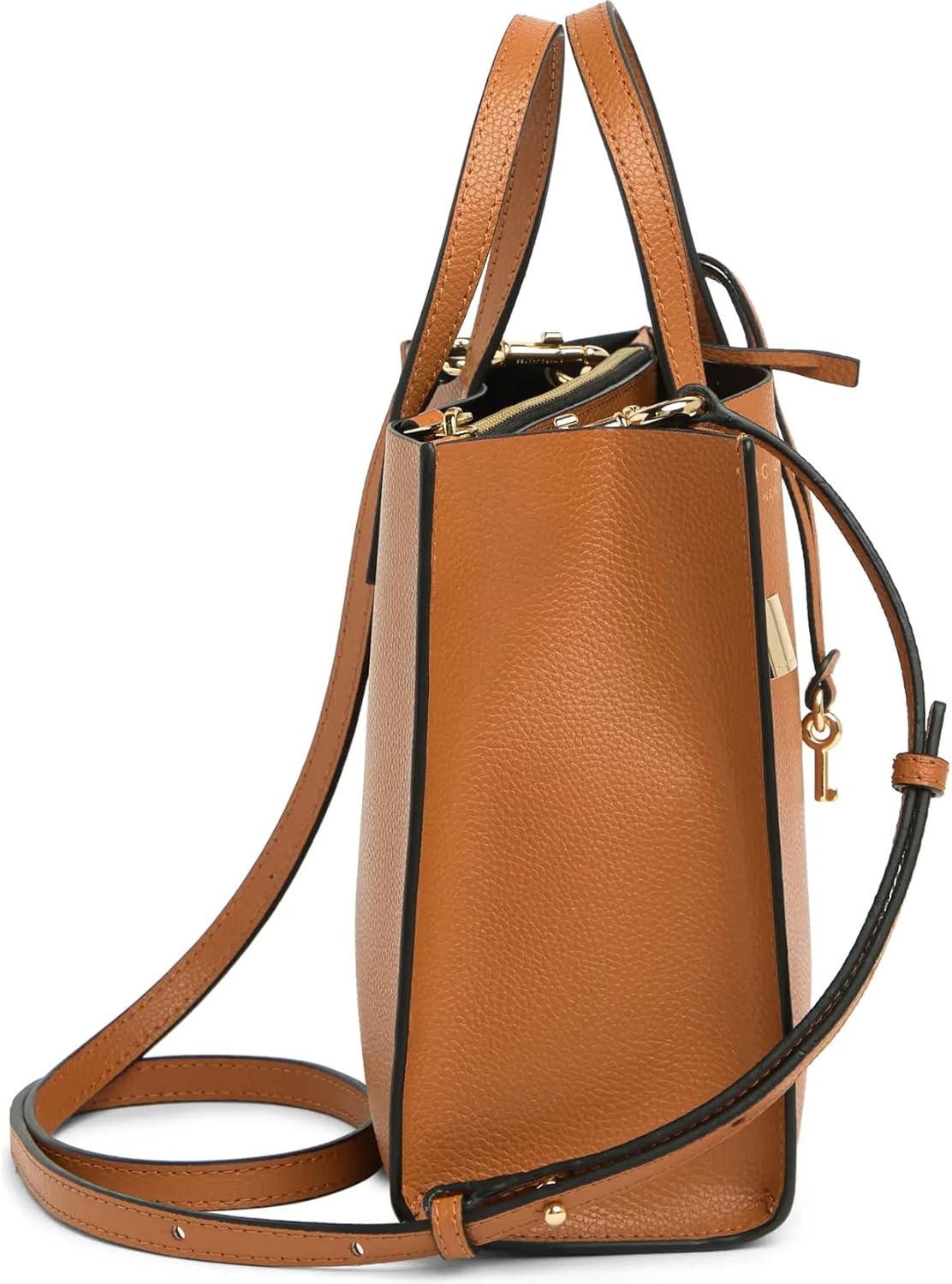 Marc Jacobs Mini Grind Leather Tote Smoked Almond