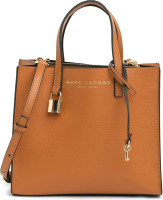 Marc Jacobs Mini Grind Leather Tote Smoked Almond