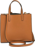 Marc Jacobs Mini Grind Leather Tote Smoked Almond