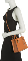 Marc Jacobs Mini Grind Leather Tote Smoked Almond