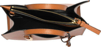 Marc Jacobs Mini Grind Leather Tote Smoked Almond