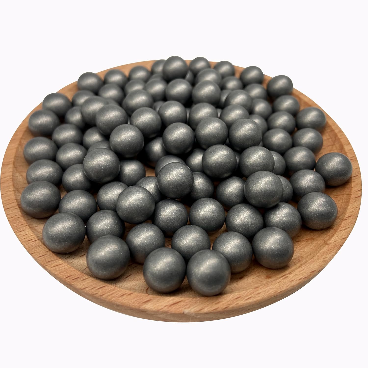 70 x 43 Caliber Aluminum Balls for Training Self Defense and Target Practice, Solid Hard .43 Cal Balls Fit for T4E Walther PPQ/ TPM1 and Glock17/G17 Gen 5(BLK)