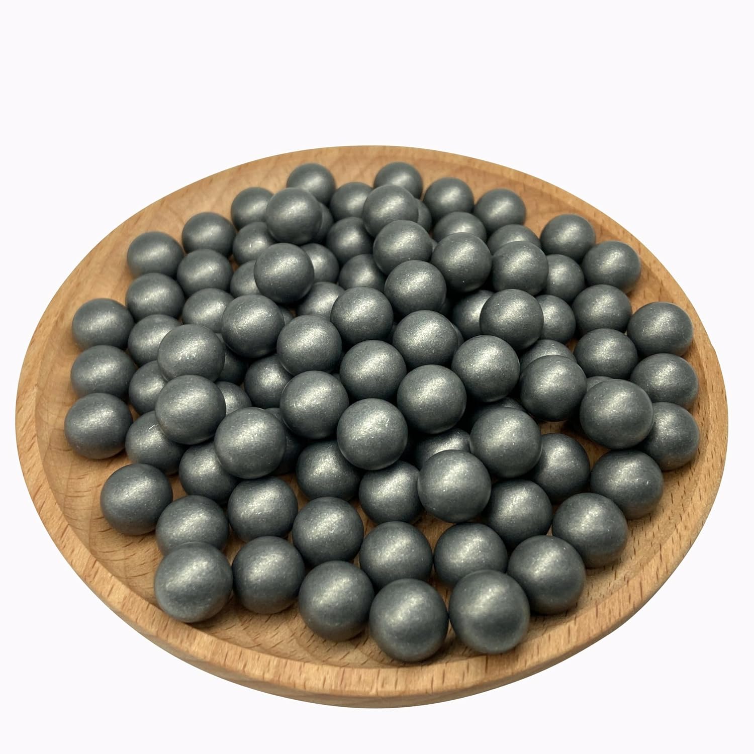70 x 43 Caliber Aluminum Balls for Training Self Defense and Target Practice, Solid Hard .43 Cal Balls Fit for T4E Walther PPQ/ TPM1 and Glock17/G17 Gen 5(BLK)