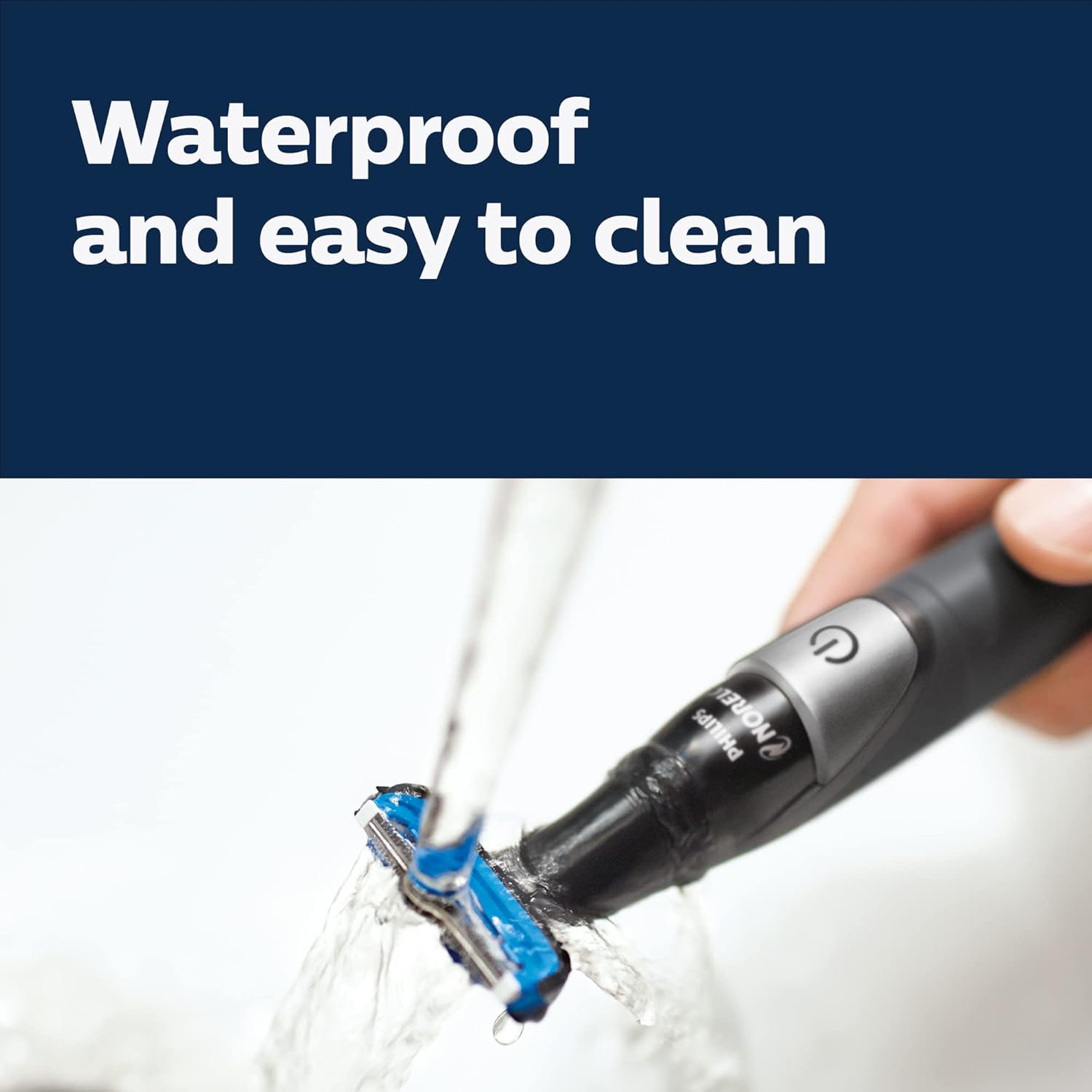 Philips Norelco Bodygroom Series 1100, BG1026/60, Showerproof Body Hair Trimmer and Groomer for Men