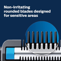 Philips Norelco Bodygroom Series 1100, BG1026/60, Showerproof Body Hair Trimmer and Groomer for Men