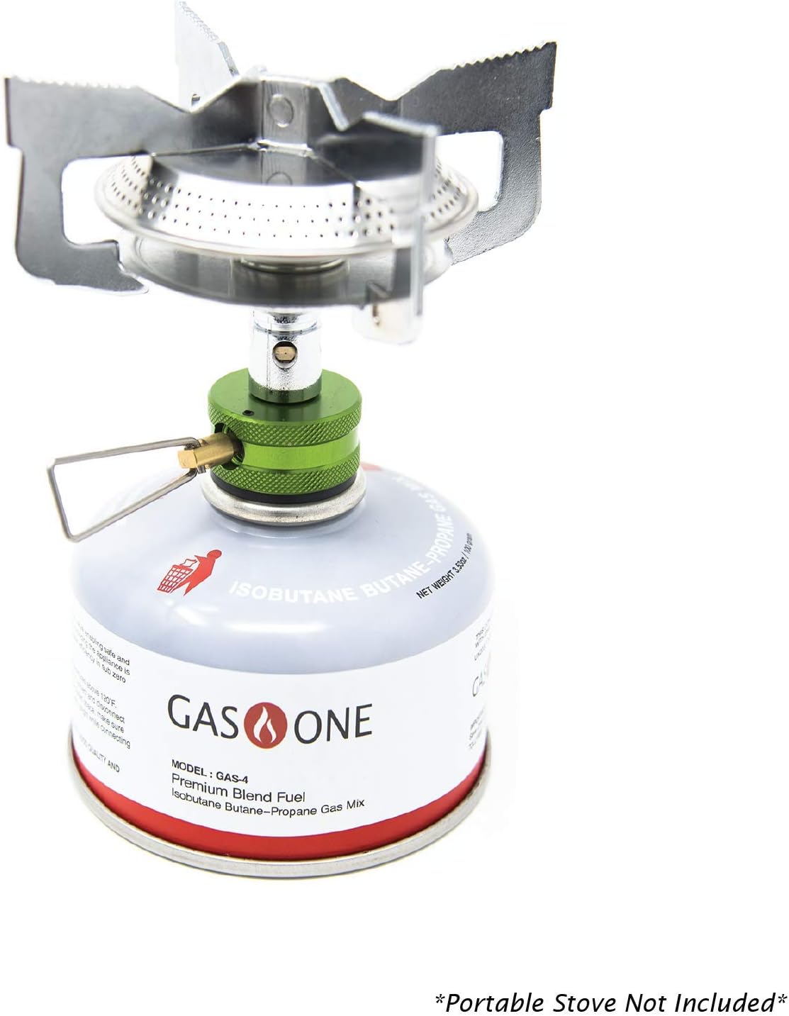 Gas One Camping Fuel Blend Isobutane Fuel Canister 100gram (6 Pack)