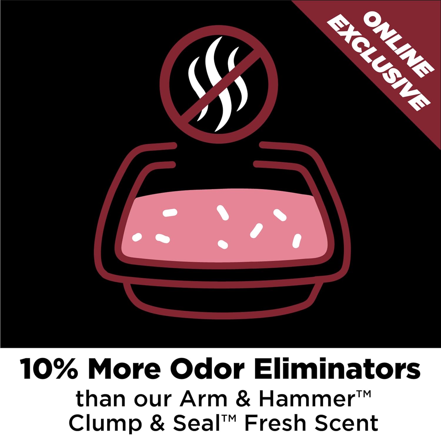 ARM & HAMMER Clump & Seal Platinum Cat Litter, Multi-Cat, 14-Day Odor Control, Rock-Hard Clumps, 37 lbs – Powerful Odor Eliminator with Baking Soda 37lb – Frustration Free Pack Clump & Seal Platinum Clumping Cat Litter