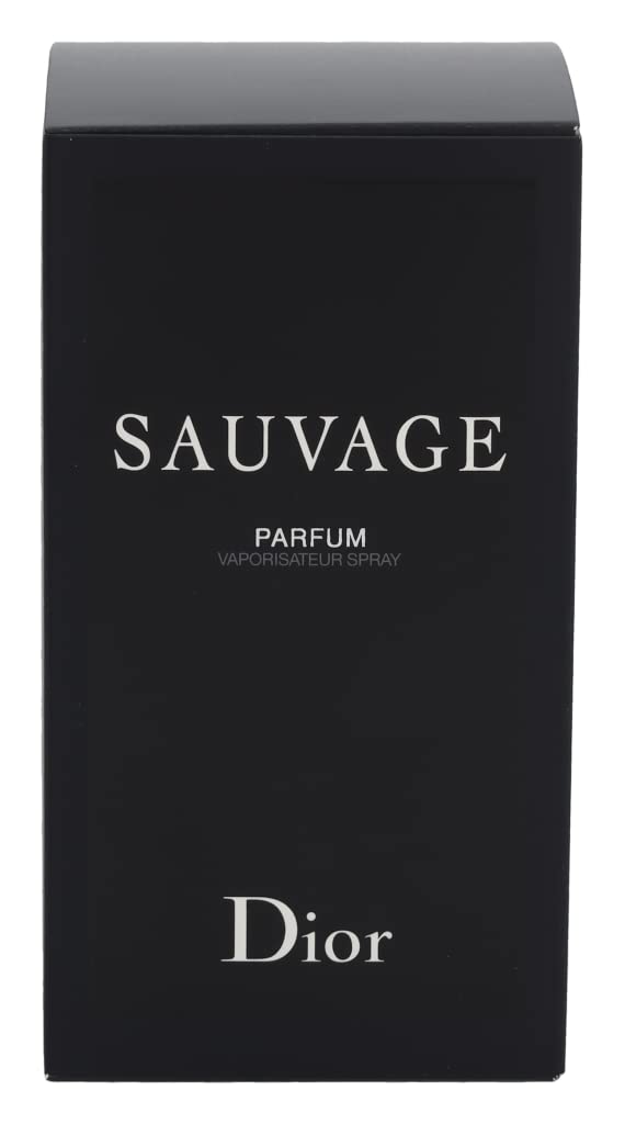 Dior Sauvage Parfum Spray for Men 2.0 Ounces, clear Aromatic Fougere 2 Ounce (Pack of 1)
