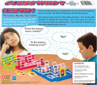 Guess Who? Board Game with Classic Characters by Winning Moves Games USA, Classic Children's Mystery Board Game of Deduction for 2 Players, Ages 6+ (1191)