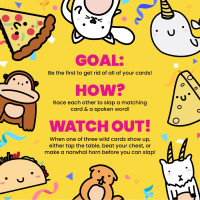 Taco Cat Goat Cheese Pizza Card Game – Wildly Entertaining & Easy To Learn - Great for Adults, Teens, Kids and Families - Card Games and Board Games for Family Game Night - 10 Min, Age 7+, 2-8 Players Original