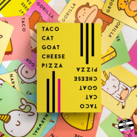 Taco Cat Goat Cheese Pizza Card Game – Wildly Entertaining & Easy To Learn - Great for Adults, Teens, Kids and Families - Card Games and Board Games for Family Game Night - 10 Min, Age 7+, 2-8 Players Original