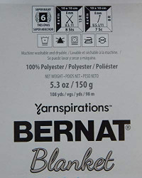 Bernat Blanket Yarn (6-Pack) Super Bulky #6 5.3 oz 108 Yds ea (Country Blue/106)