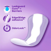 Always Daily Extra Protect Liners, Extra Long Length, Unscented Panty Liners, 368 Count (4 Packs of 92) Extra Long 368.0