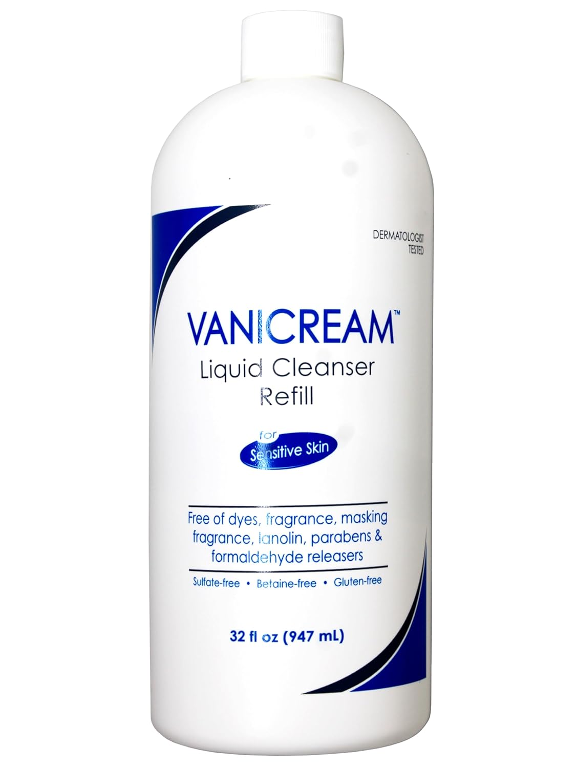 Vanicream Free & Clear Liquid Cleanser Refill 32 oz (Pack of 2)