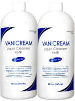 Vanicream Free & Clear Liquid Cleanser Refill 32 oz (Pack of 2)