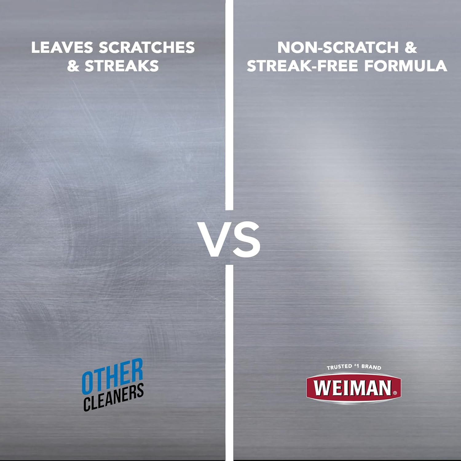 Weiman Stainless Steel Cleaner and Polish Wipes Bundle with Microfiber Cloth-Removes Fingerprints, Water Marks and Grease from Appliances - Works Great on Refrigerators, Ovens, and Grills 30 Count (Pack of 2)