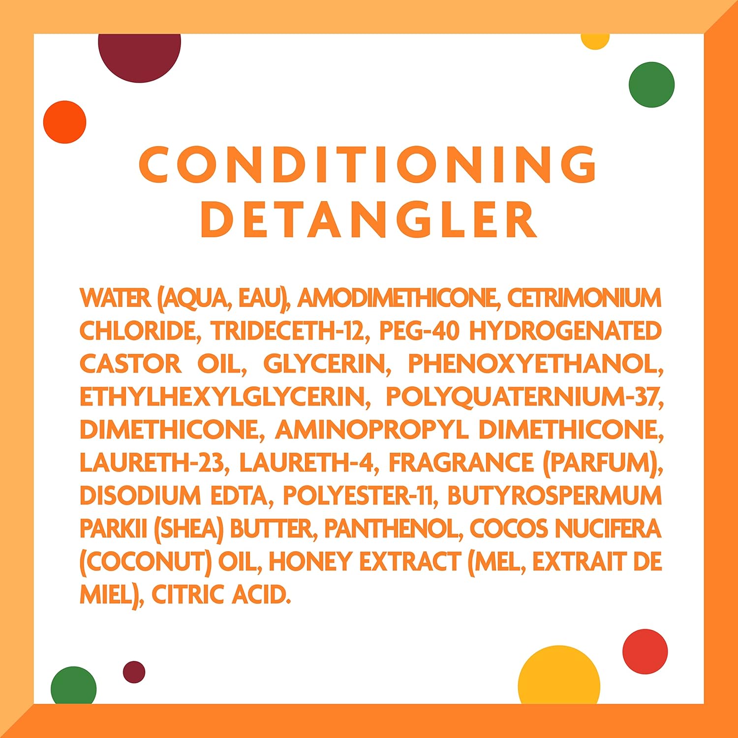 Cantu Care for Kids Paraben & Sulfate-free Conditioning Detangler with Shea Butter, 6 fl oz (Pack of 3) Kids Conditioning Detangler 6 Fl Oz (Pack of 3)