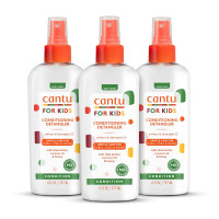 Cantu Care for Kids Paraben & Sulfate-free Conditioning Detangler with Shea Butter, 6 fl oz (Pack of 3) Kids Conditioning Detangler 6 Fl Oz (Pack of 3)