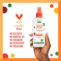 Cantu Care for Kids Paraben & Sulfate-free Conditioning Detangler with Shea Butter, 6 fl oz (Pack of 3) Kids Conditioning Detangler 6 Fl Oz (Pack of 3)