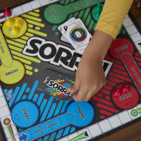 Sorry! Kids Board Game, Family Board Games for Kids and Adults, 2 to 4 Players, Family Games, Kids Games, Ages 6 and Up classic