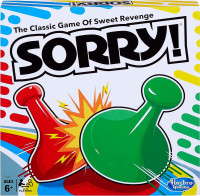 Sorry! Kids Board Game, Family Board Games for Kids and Adults, 2 to 4 Players, Family Games, Kids Games, Ages 6 and Up classic