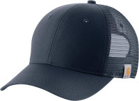 Carhartt Men's Rugged Professional Series Canvas Mesh-Back Cap One Size Navy