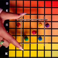 HUES and CUES - Vibrant Color Guessing Board Game for 3-10 Players Ages 8+, Connect Clues and Guess from 480 Color Squares Board Games