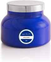 Capri Blue Volcano Scented Candles - Luxury Glass Jar Candles for Home Scented with Tropical Fruit & Sugared Citrus - Soy Wax Blend - Capri Blue Volcano - Blue Color (19 oz) 19 oz Blue