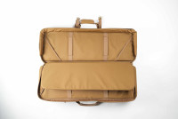 Savior Equipment American Classic Tactical Double Long Gun Bag Pistol Transportation Case w/Backpack Strap, Lockable Compartment, Available Length in 32