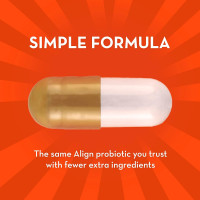 Align Probiotic, Pro Formula, Probiotics for Women and Men, Daily Probiotic Supplement, Helps Soothe Occasional Abdominal Discomfort & Bloating*, #1 Doctor Recommended Brand‡, 63 Capsules