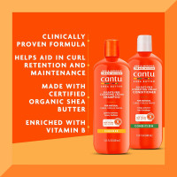 Cantu Shampoo & Conditioner with Shea Butter for Natural Hair, 13.5 fl oz (Pack of 2)