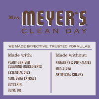 MRS. MEYER'S CLEAN DAY Hand Soap, Made with Essential Oils, Biodegradable Formula, Compassion Flower, 12.5 fl. oz - Pack Of 3 12.5 Fl Oz (Pack of 3) Compassion Flower