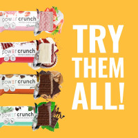 Power Crunch Protein Wafer Bars, High Protein Snacks with Delicious Taste, Peanut Butter Crème, 1.4 Ounce (12 Count) 12 Count (Pack of 1)