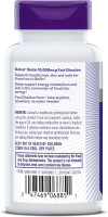 Natrol Biotin 10000mcg, 4X Faster Dissolve Supplement for Healthy Hair, Skin and Nails for Those Low in Biotin, Plus Energy Metabolism Support, 60 Tablets, Up to a 60 Day Supply Strawberry 60 Count (Pack of 1)