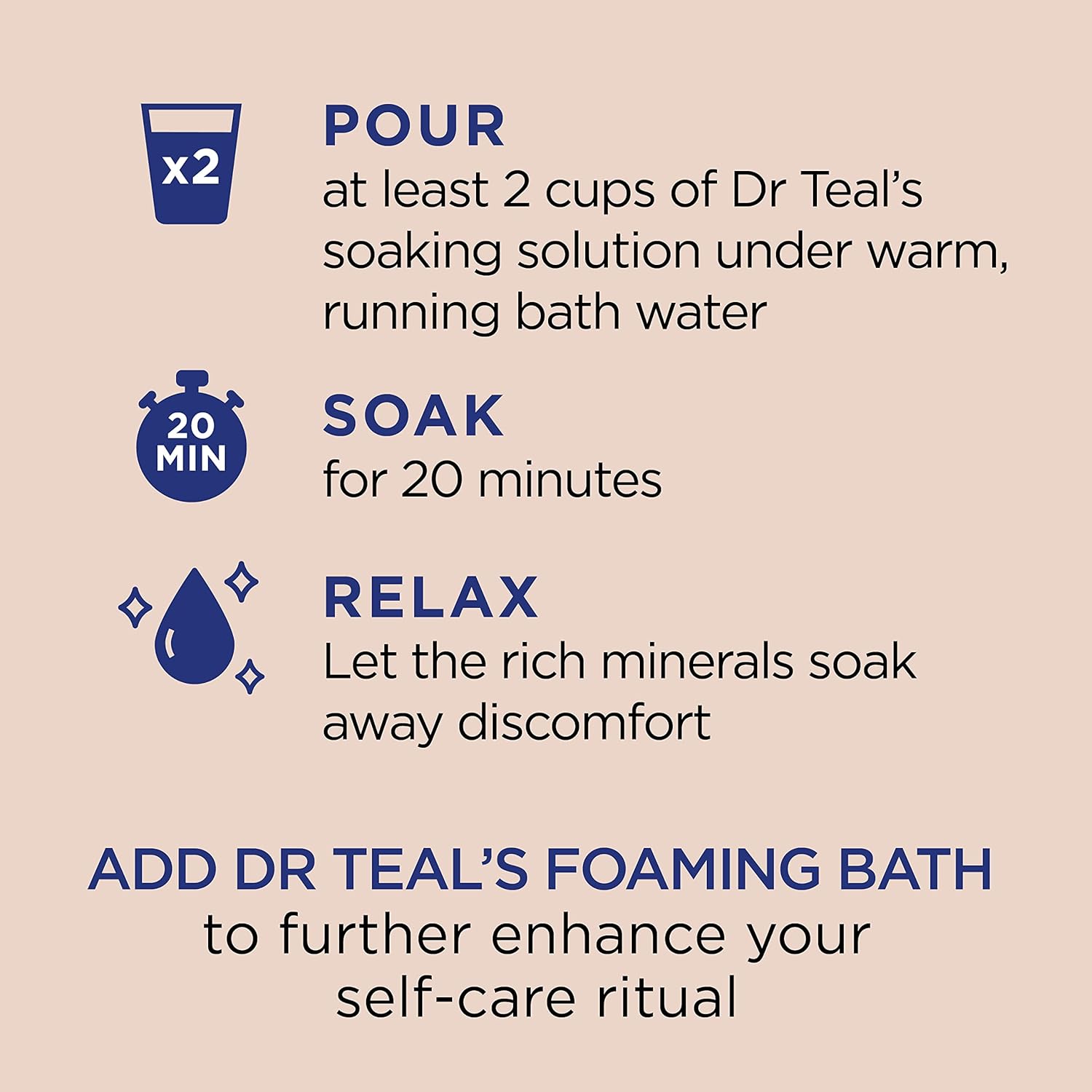 Dr Teal's Epsom Salt Magnesium Soak, Soften & Moisturize with Shea Butter & Almond Oil, 3 lbs almond 48 Ounce (Pack of 1)