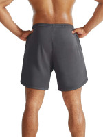 NELEUS Men's 2 in 1 Running Shorts with Liner,Dry Fit Workout Shorts with Pockets Large 6070 Black/Grey,2 Pack