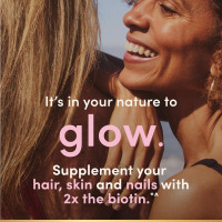Nature's Bounty Advanced Hair, Skin & Nails, Argan-Infused Vitamin Supplement with Biotin and Hyaluronic Acid, 150 Rapid Release Softgels, 50 Total Servings 150 Count