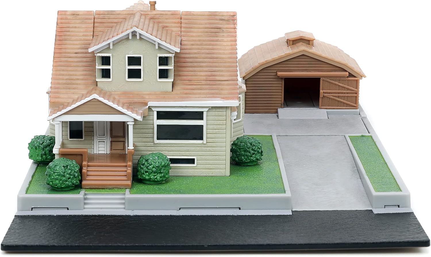 Fast & Furious Nano Hollywood Rides Dom Toretto's House Display Diorama with Two 1.65