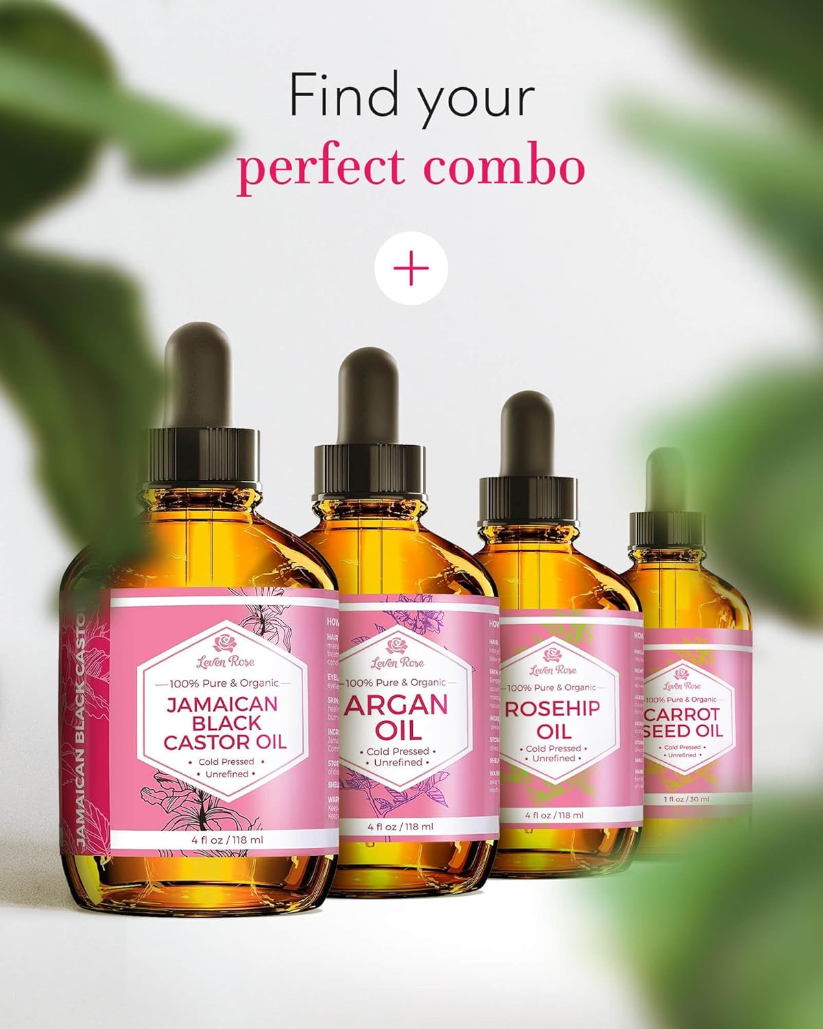 Leven Rose Organic Jojoba Oil Bulk 32 oz - 100% Pure Cold Pressed Unrefined for Skin Hair Nails Soap Making - Golden Jojoba Carrier Oil - Made in USA