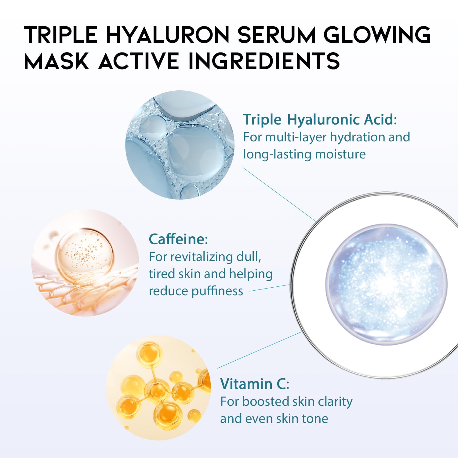 Hydrating Sheet Mask Starter Kit Variety Pack for Skin Care, Dry, Ance, Sensitive Skin, Korean Vegan Facial Sheet Mask for Men & Women, Collagen, Cica, Ceramide, Hyaluron, Retinol 5EA [5 Count] Collagen+Cica+Ceramide+Hyaluron+Reinol