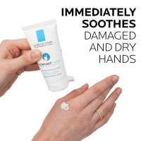La Roche-Posay Cicaplast Hand Cream, Instant Relief Moisturizing Hand Lotion for Dry Hands, Shea Butter Lotion for Dry Cracked Hands, Non Greasy, Fragrance Free 1.69 Fl Oz (Pack of 1) Cicaplast Hand Cream