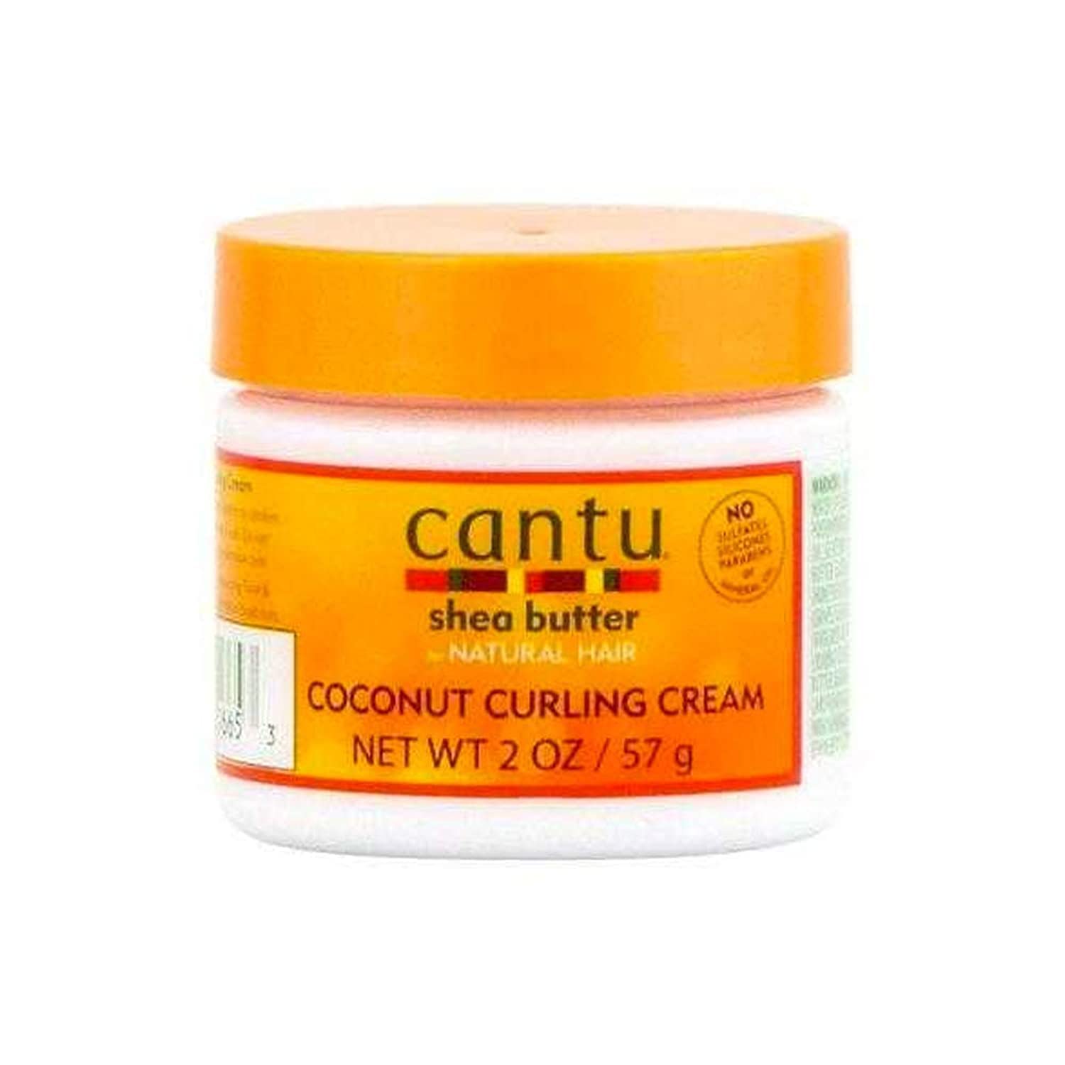 CANTU Natural Shea Butter Coconut Curl Cream 2 Oz 2 Ounce (Pack of 1)