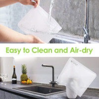 ISTAD Plastic Bag, black and yellow, Pack of 60, Comprises: 30 bags (0.4 l) and 30 bags (1 l), Can be used over and over again since it can be re-sealed. 1 60 Bags - Red Seal