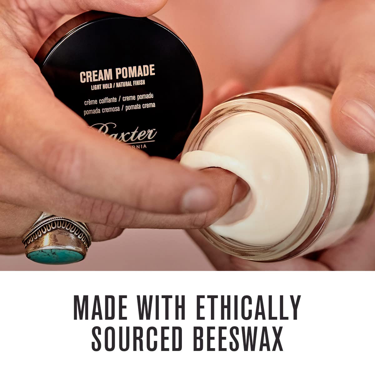 Baxter of California Cream Pomade for Men | Natural Finish | Light Hold | Hair Pomade