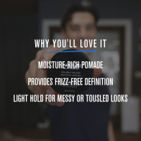 Baxter of California Cream Pomade for Men | Natural Finish | Light Hold | Hair Pomade