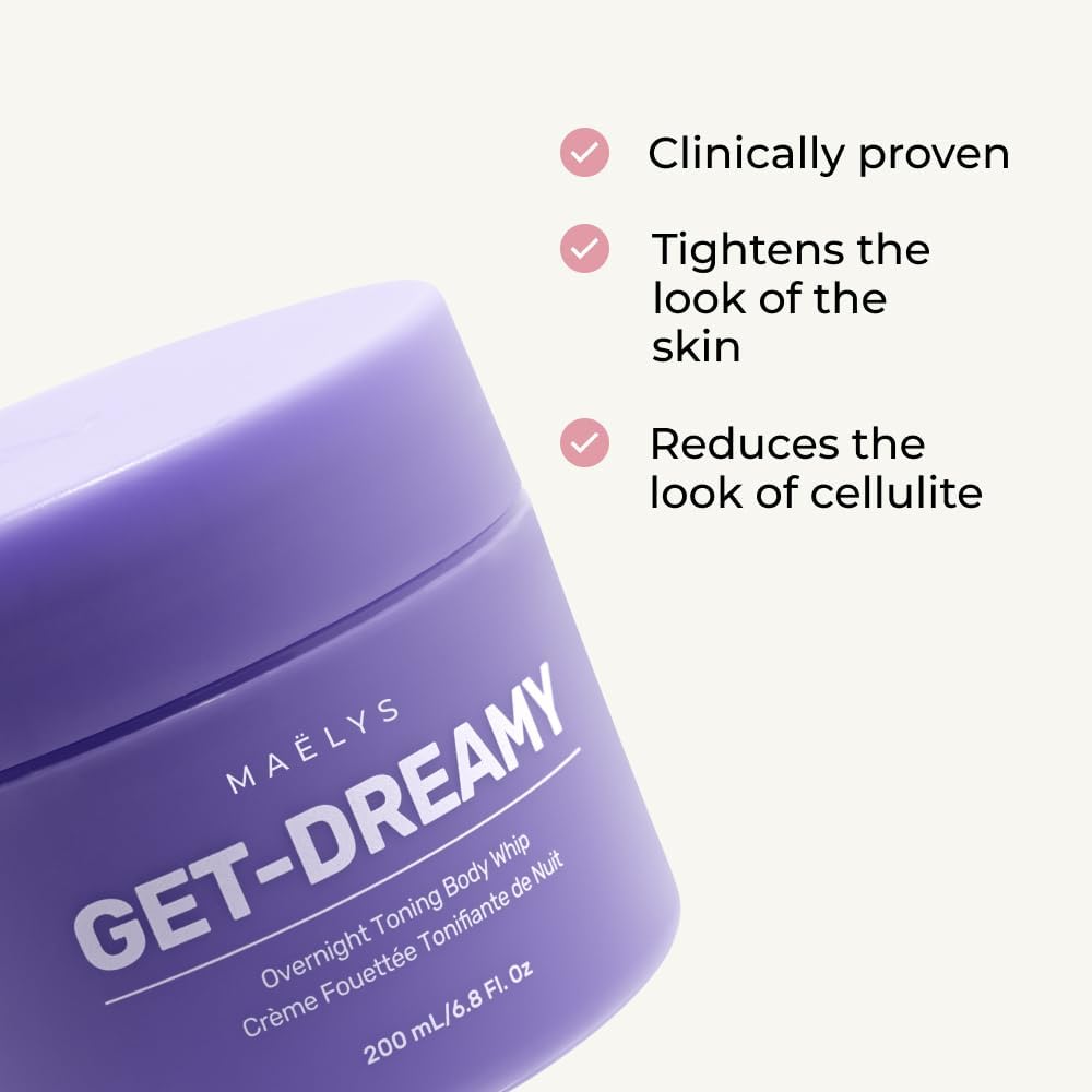 MAËLYS GET-DREAMY Overnight Toning Whip - Body Firming Whip That Works While You Sleep - Helps Target The Appearance Of Loose Skin On The Body 1 Pack